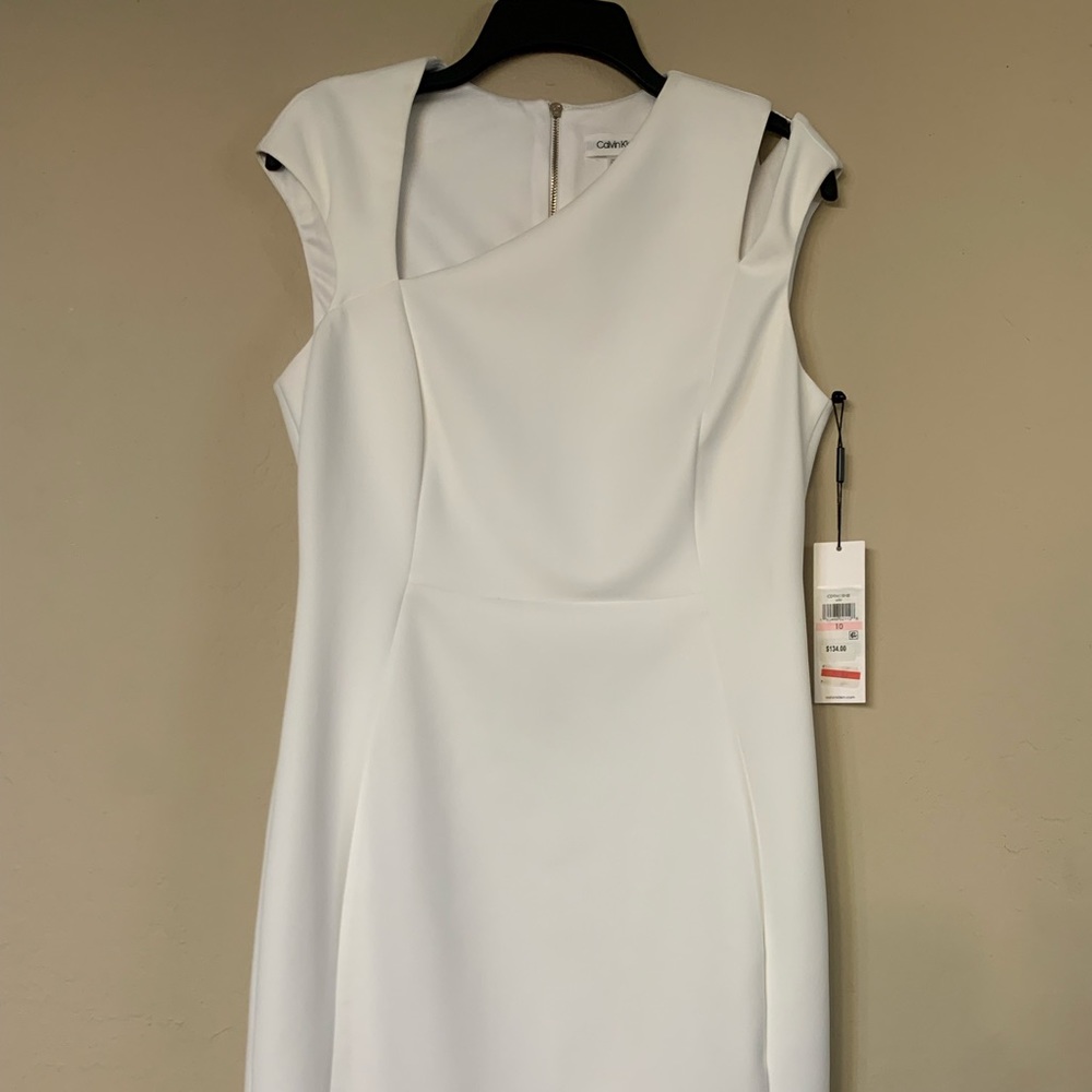 Calvin Klein White Dress